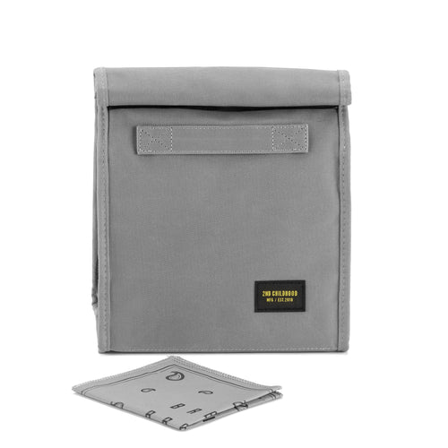 Reusable Insulated LunchSack - Grey