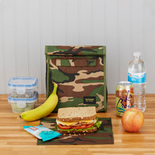 Load image into Gallery viewer, Reusable Insulated LunchSack - Camo