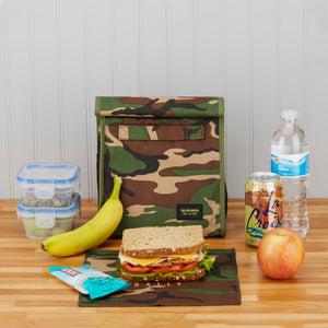Reusable Insulated LunchSack - Camo