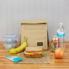 Load image into Gallery viewer, Reusable Insulated LunchSack - Khaki