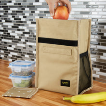Load image into Gallery viewer, Reusable Insulated LunchSack - Khaki