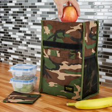 Load image into Gallery viewer, Reusable Insulated LunchSack - Camo