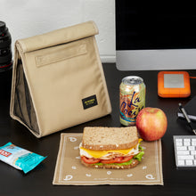 Load image into Gallery viewer, Reusable Insulated LunchSack - Khaki