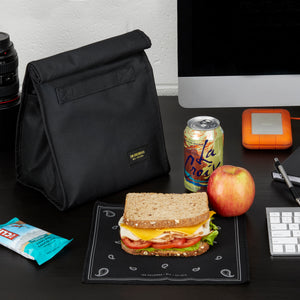 Reusable Insulated LunchSack - Black