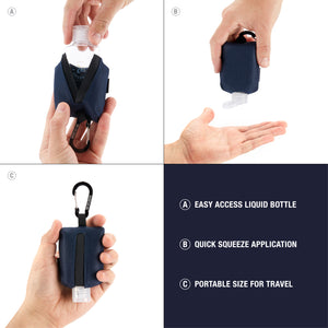Hand Sanitizer Holder (Blue)