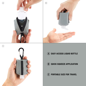 Hand Sanitizer Holder (Grey)